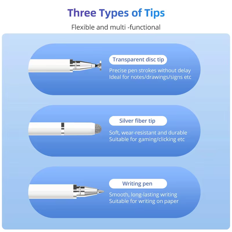 Caneta Stylus Universal 3 em 1 - Imagem 4