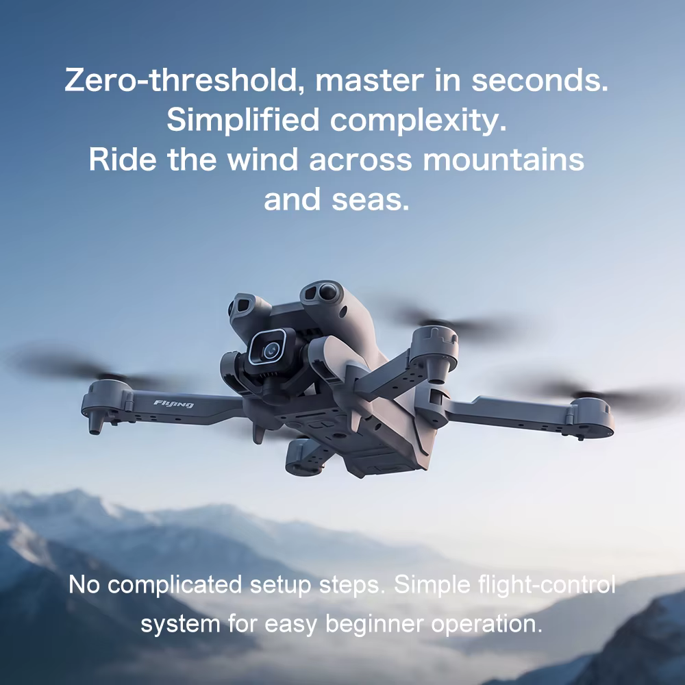 Mini Drone 5 Pro Dobrável com Câmera HD e FPV Wi-Fi - Imagem 1