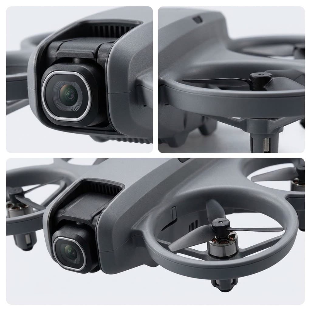 Mini Drone T3 com Câmera Dupla HD 180° e Motores Brushless - Imagem 3