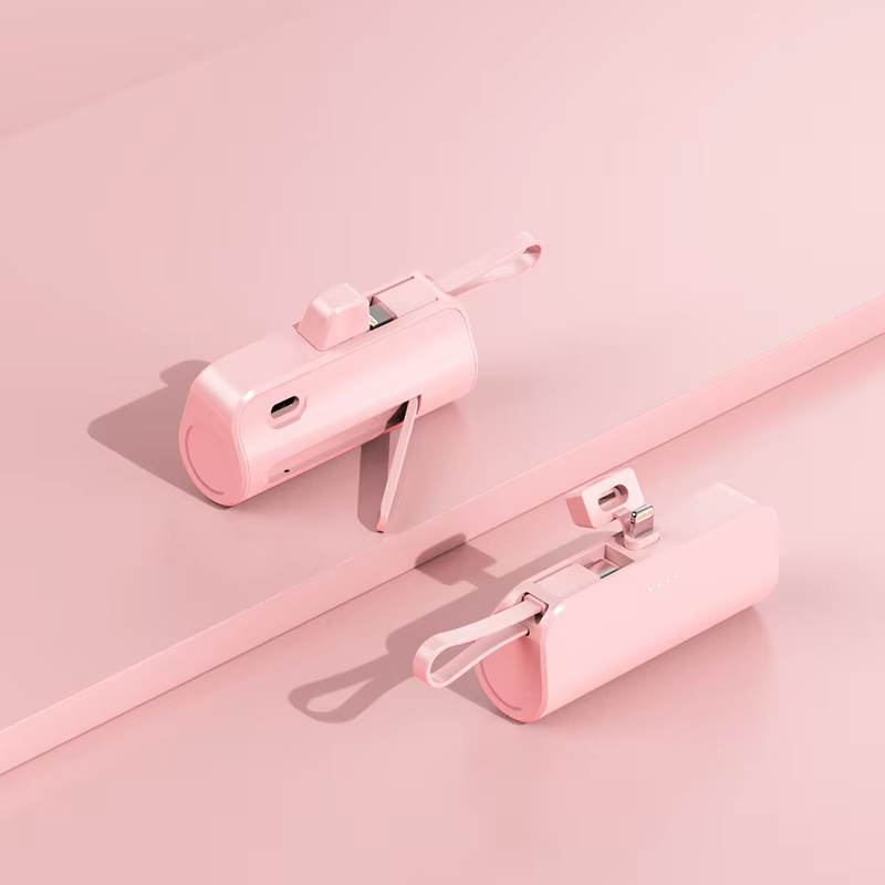 Power Bank Mini 10.000mAh com Cabo Integrado - Imagem 3