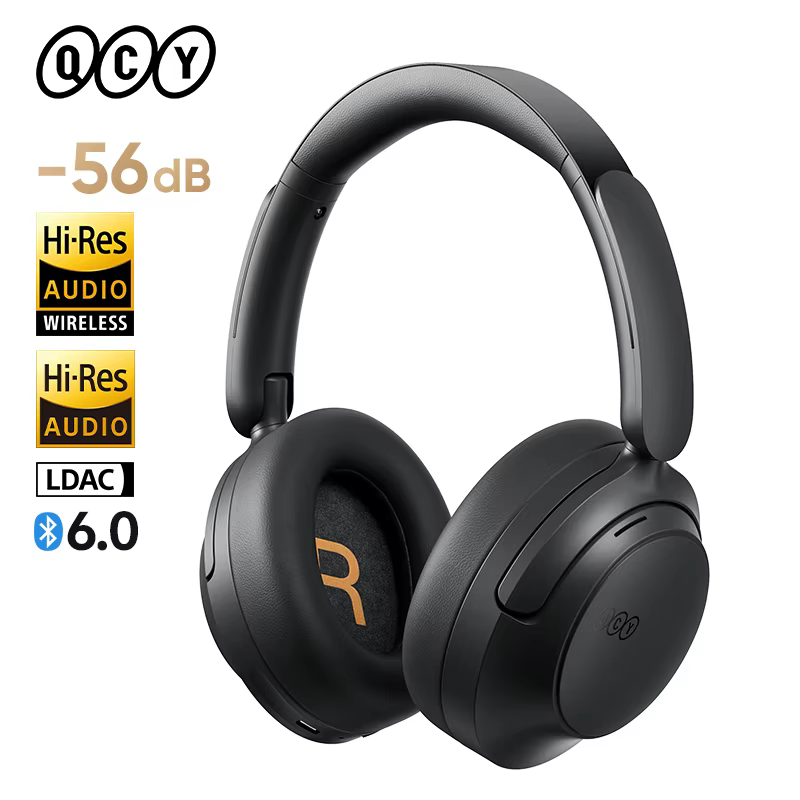 QCY H3S — Fone Over-Ear com ANC Adaptativo -56dB e Bluetooth 6.0 - Imagem 12