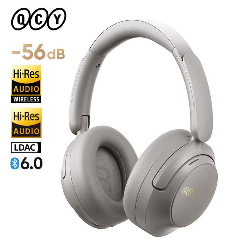 QCY H3S — Fone Over-Ear com ANC Adaptativo -56dB e Bluetooth 6.0 - Imagem 4