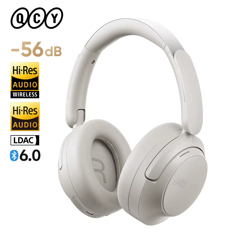 QCY H3S — Fone Over-Ear com ANC Adaptativo -56dB e Bluetooth 6.0 - Imagem 9