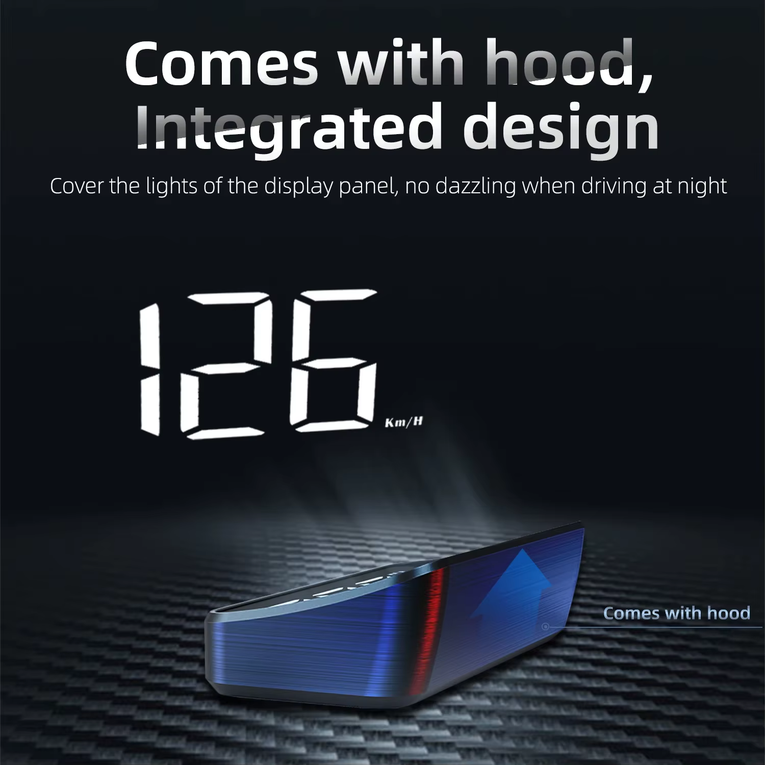 HD Head-Up Display M2 — Velocímetro Digital com GPS para Para-brisa - Imagem 6